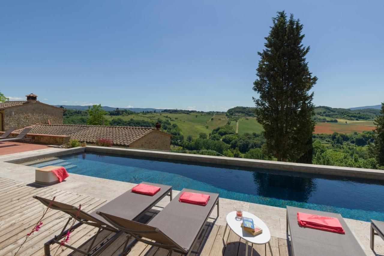 Villa La Coccola Поджибонси Экстерьер фото