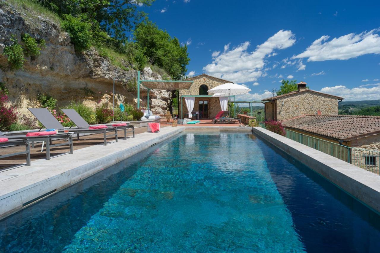 Villa La Coccola Поджибонси Экстерьер фото